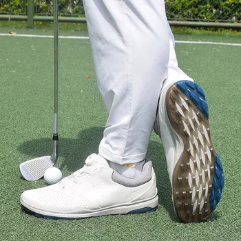 Pravega Usnja za Golf Čevlji za Moške blagovne Znamke Udobno Golf Športne Superge 2020 Novo Usnje Šport Trianers Človek