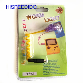 HISPEEDIDO 10pcs/veliko za Nintendo GBC GBP Črv Light Osvetlitev LED Svetilke za Gameboy Color in za Žep Konzole WormLight