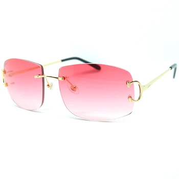 Prevelik sončna Očala Big C Luksuzni človek sončna očala blagovne znamke 2019 Oblikovalec Retro Carter sončna Očala moški Letnik Ženske, ki Potujejo Očala
