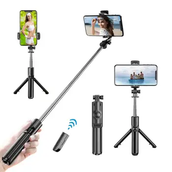 Brezžična Selfie Palico Stojalo Zložljivo Stojalo Monopods Univerzalno za Pametne telefone za Gopro Športne delovanje Fotoaparata