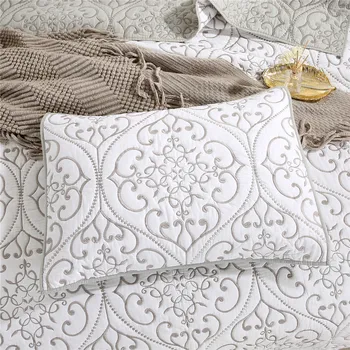 Bombaž Evropski stil barva vezenje mozaik odeja dvojna polno kraljica kralj velikost 3pcs postelja kritje/bedspread H