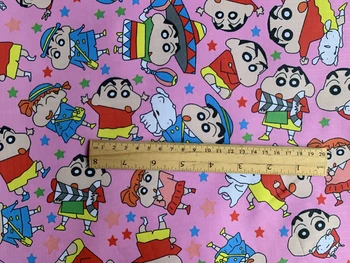 145*90 cm Voščenka Shin-chan Poliester, PVC nepremočljiva Tkanina Oxford Krpo za krpanje DIY Šivanje Prtom vrečko dežni plašč denarnice