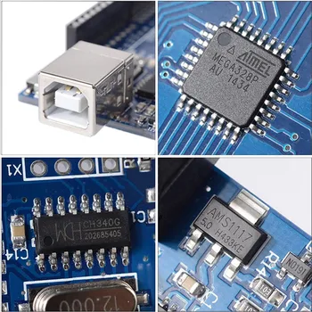 Mega 2560 R3 Mega2560 REV3 + 1pcs RAMPE 1.4 Krmilnik za 3D Tiskalnik arduino kit Reprap MendelPrusa