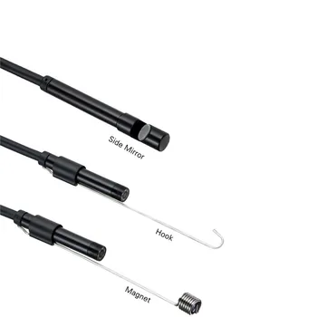 7mm 2v 1 USB-Endoskop 480P HD Kača Cevi in Android Borescope USB Endoscopio Pregled Mikro Kamero za PC, Pametni Telefon