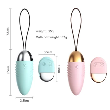 Brezžični Daljinski Vibrator Odraslih Igrače Za Nekaj Dildo G Spot Klitoris Stimulator Vagina Skok Jajca Vibrator Sex Igrača Za Ženske, Darilo