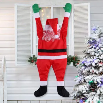 #35 Božič Visi Božiček Obleko Iz Na Strešni Žleb na Prostem Dekoracijo Big 5 m Santa Claus Osebno Viseči Okras