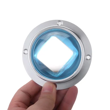 1pc 67 mm Optično Steklo LED Objektiv 66.4 mm Reflektor + Fiksni Nosilec Objektiv za 20W-100W High Power LED Optični Instrumenti Leče