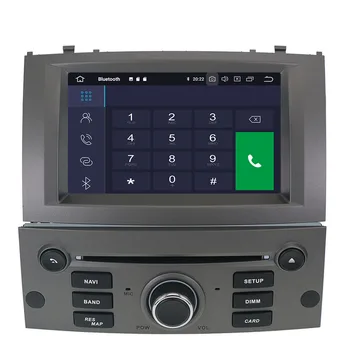 Android 10.0 Radio Stereo GPS Avto DVD Predvajalnik za Peugeot 407 2004 2005 2006 2007 -2010 navigacija Multimedia Auto IP enota DSP