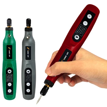 USB Brezžični Graviranje Pero Polnilna Mini Akumulatorski Vrtalnik Pero Z LED Rotacijski Orodje Dremel Električni Vrtalnik Brusilni Pribor