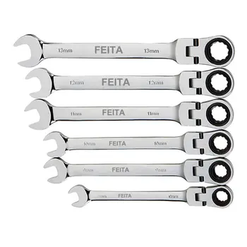 FEITA 8-13mm Ključa Niz tipke za izdelavo skate orodje Raglja Ključ Kombinacija ključ z ragljo nastavite prilagodljiv