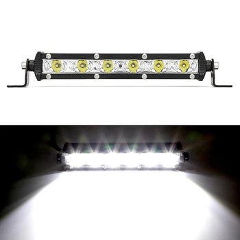 18W Avto LED delovna Lučka Bar LED Žarometi, LED Off road Žarnice za Avto, Tovornjakov, Traktorjev Motocikel Žarnice
