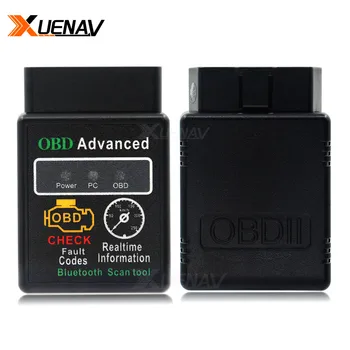 Super Mini OBD2 HHOBD V1.5 BREST 327 BT/WiFi Napredno Kodo Bralnik OBDII Avto Diagnostiko Optičnega Orodje Za iOS/Android/PC