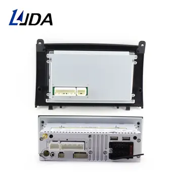 LJDA 1 Din Okta Jedra Auto Radio Android 10.0 Avto DVD Predvajalnik Za PEUGEOT 407 GPS Navigacijo, Audio 4G+64 G Stereo Multimedijske DSP