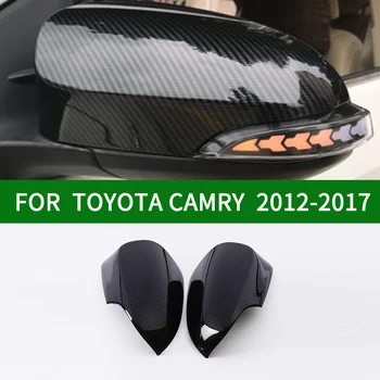 Za TOYOTA CAMRY XV50 2012-2017 avto Rearview mirror kritje trim, Daihatsu Altis ogljikovih vlaken Strani Vključite Signal Ogledalo Zajema
