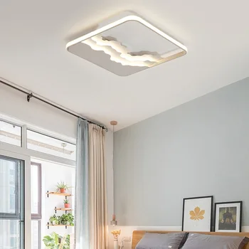 Sodobni led panel osvetlitev AC85-265V Stropne Svetilke Napeljave, dnevna soba, spalnica stropne luči ventilatorjev Strop Ligting razsvetljava svetloba