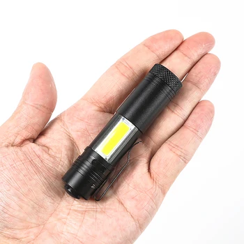 Mayitr Novo XPE COB Mini LED Svetilka Zunanji Prenosni Aluminij Zlitine Baklo 4 Načini Lučka za Gospodinjstvo Kampiranje, Pohodništvo Svetlobe