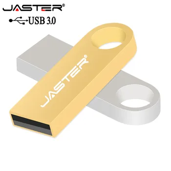 JASTER USB flash drive USB3.0 vroče prodaja kovinskih U obliko pendrive realno kapaciteto 32GB 64GB 8GB 16GB 4GB Shranjevanje memory stick