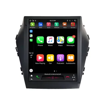 Tesla Slog carplay Android 9 zaslon Avto Multimedijski Predvajalnik Hyundai IX45 2016 2017 GPS Avto Avdio Radio stereo vodja enote