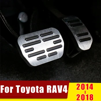 Za Toyota RAV4 XA40 2013 2016 2017 2018 Avto Pedal za Plin Zavornega Pedala Ne Zdrsne Kritje Primera Blazine Trim Dodatki
