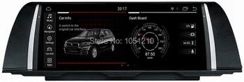 Ouchuangbo auto radio, gps navigacija za Serije 5 F10, F11 z android 9.0 sistem 10.25 palčni 4GB RAM 64 GB ROM
