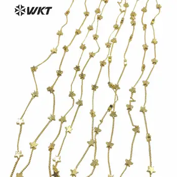 WT-BC136 Kitajska Dobavitelj Star Kroglice Medenina Kovinske Verige DIY Ogrlica Nakit Ugotovitve Debelo 10 Metrov