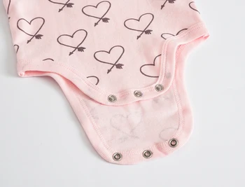 Newborn Baby Bodysuit Kratek Rokav telo dziecko 7pcs/set Telo bebe Pižame Baby Girl Obleke ropa bebe Telo Baby Boy Bodysuits