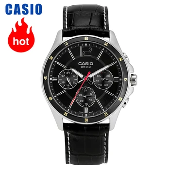 Casio montre noir preprost quartz montre pour hommes MTP-1374L-1Aчасы мужские