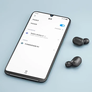 Xiaomi Redmi Airdots S TWS Brezžične Stereo Slušalke airdots 2 Bluetooth 5.0 Zmanjševanje Hrupa Z Mic Čepkov AI Glasovni Nadzor