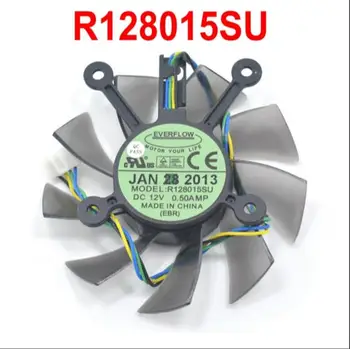 R128015SU 75 mm 4pin 4 x 43mm ventilator hladilnika ventilatorja za EAH5830/8600/9800 GTS 450/460 HD7850 grafične kartice hlajenje