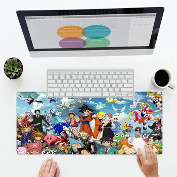 XGZ Vroče Več Anime Gume Mouse Pad Velik Igralec Igro Pc Miško Mat Igre Prenosni Hitro 300X700X3MM Podloge za Miško Tipkovnico