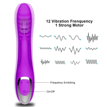 AV Vibrator sex igrače za žensko Odraslih Nastavek Klitoris Bedak Stimulator G spot opozarjanje z Vibrator za Žensko Vaginalni Masturbator