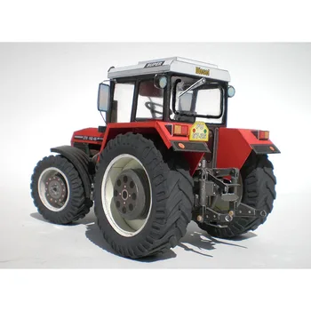 1:32 1:22 češka Zetor 162 45 Traktor 3D Papir Model, Igrače, za Otroke, za Odrasle Kmetijski Stroji Ročno DIY Tovornjak Modela Avtomobila