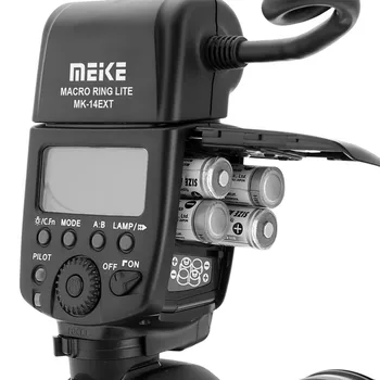 MEIKE Makro Bliskavica Speedlite za Canon MK-14EXT Master Bliskavica Makro Ring Flash TTL Hitrost Svetlobe Makro Fotografije