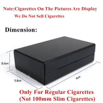 LF006 Aluminijeve Zlitine Cigaret Primeru Laser Vklesan Germeny Iron Cross Ne Bo Zbledi Škatle Cigaret Prenosni Škatle Kajenje Škatle