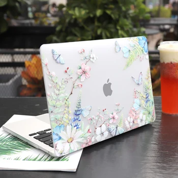 Novo Metulj Vzorec Laptop Primeru Tipkovnico Pokrov za Novi MacBook Air 13 2019 2020 Pro 13.3 15 palčni Retina Dotik Bar A2251 A2179