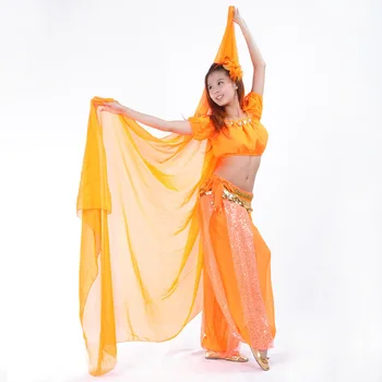 Visoko kakovostne Ženske Poceni Šifon Celly Ples Tančico Svile rdeče Indija Stopnji Uspešnosti Ples šal Šal za prodajo 250*120 cm