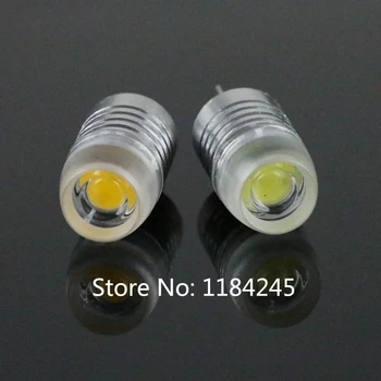 G4 COB 1.5 W Ultra Svetla LED svetilka 12V Kristalno Droplight LED Sijalka Bela,Toplo bela barva,10pcs/veliko