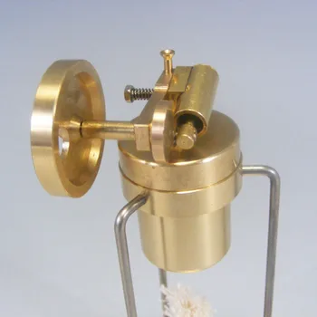Eno-valjni parni motor model komplet z alkoholom lučka za darilo za rojstni dan parni motor