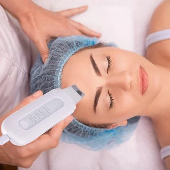 Ultrazvočno Kože Scruber Ionska Akumulatorska Globoko Obraz Čiščenje Vibracije Massager Blackhead Odstranitev Čiščenje Obraza Instrument