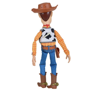 Original 40 CM Disney Pixar Zgodba 3 4 Govorimo Woody Jessie figuric Krpo Telo Model Lutka Omejeno Zbirko Igrač Chil