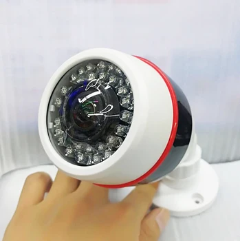 1,7 mm Super širokokotni Panorama CCTV AHD Kamera 5MP 4MP 3MP 1080P SONYIMX326 Fisheye Objektiv 3D žogo učinek ir Varnosti Video