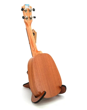 21 cm Majhen Ukulele Ananas-oblikovan Sopran Uku Debelo Vse Sapele Ukelele 4 String Palisander Fingerboard Glasbeni instrument