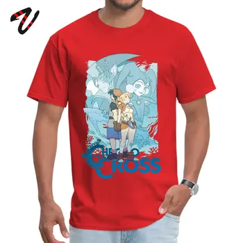 T-majice Moški Modi Legend Of Zelda Tshirt Enjoystick Chrono Križ Camisa Videoigre Poletje Vrhovi Anime O-Vratu Geek T-shirt