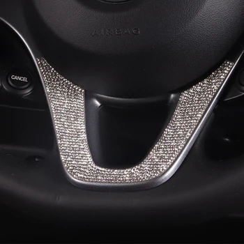 Kristalno Nosorogovo Avto Nalepke za Dekoracijo Volan Decal za Mercedes Smart 453 Fortwo Forfour-2019 Auto Dodatki