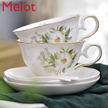 Vroče prodati kavno skodelico porcelana drinkware kave vrč nastavi 15pcs čaja, keramični set royal albert čaj, set
