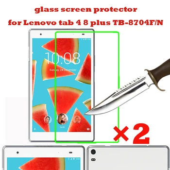 2PCS Kaljeno Steklo Za Lenovo Zavihek 4 8 / 8 Plus TB-8504X TB-8504F TB-8704F TB-8704X TB-8504 TB-8704 Tablet Screen Protector Film