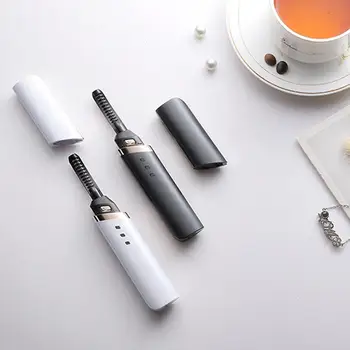 Električna Ogrevana Trepalnic Curler Prenosni Pen USB Polnilne, Dolgotrajne Naravnih Trepalnic Curler