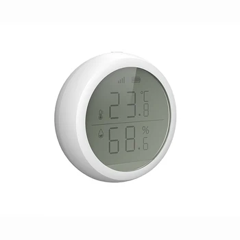 Temperatura In Vlažnost zraka Senzor Z LCD-Zaslon Brezžični Senzor Temperature Pametni Dom, Avtomatizacija AlarmSensor Za ZigBee