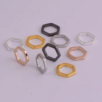 50 KOS/veliko Debelo Bakreno Hexagram Heksagonalna geometrijo čar obesek ročno izdelani dobave fit ogrlice zapestnica nakit, izdelava