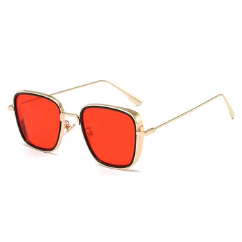 Moda Steampunk sončna Očala blagovne Znamke Design Kovinski Okvir Moški Letnik Punk sončna Očala UV400 Sunglass Odtenki Oculos de sol